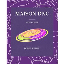 MAISON DNC Nova Koku Makinesi Siyah + 200 ml Novacane Esans