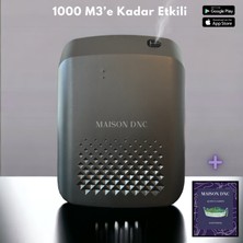 MAISON DNC Nova Koku Makinesi Siyah + 200 ml Queen's Garden Esans