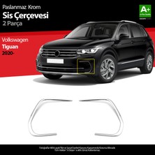 S-Dizayn VW Tiguan Krom Sis Çerçevesi 2020 Üzeri