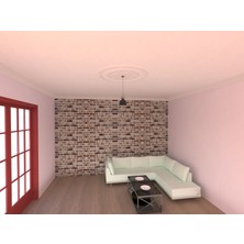 Motifpiyer Lamba Tavan Göbeği-Yuvarlak-78-86cm-Dış Çitalı