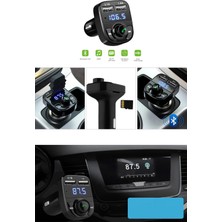 Beatitude Fiat Fiorino Uyumlu Fm Transmitter Bluetooth Radyo Araç Kiti Çakmaklık Şarj Aleti