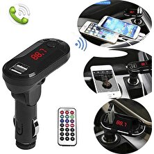 Beatitude Fiat Albea Uyumlu Bluetooth Araç Kiti Oto Çakmaklık Şarj Fm Transmitter Cihazı