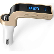 Beatitude Bluetooth Araç Kiti Carg7 Fm Transmitter Cihazı Oto Çakmaklık Şarj Aleti