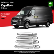 S-Dizayn Volkswagen Crafter Krom Kapı Kolu 4 Kapı 2006-2017 A+ Kalite