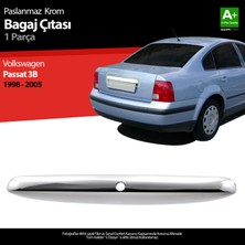 S-Dizayn VW Passat 3B Krom Bagaj Çıtası 1998-2005