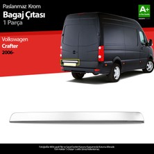 S-Dizayn VW Crafter Krom Bagaj Çıtası 2006 Üzeri