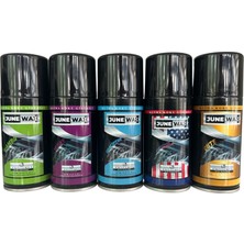 Junewax 30 Adet Klima Koku Giderici 5 Koku 150 ml / Parfüm Esanslı Koku Bombası /30 Lu Paket