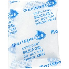 Marispacks 10 G x 50 Adet Silikajel Nem Alıcı Paket (Nonwoven, Aluminyum Doypack Ambalajda)