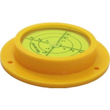 Humble Yuvarlak Kabarcık Seviyesi, 90X17MM Yüksek Hassasiyetli Dairesel Su Terazisi, 3 Montaj Delikli, Ölçüm Aleti Aracı (Yurt Dışından)