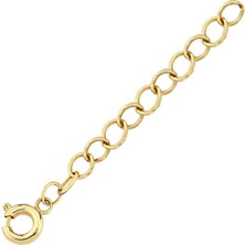 Altın Sepeti Gümüş Altın Kaplamalı 3 cm Bileklik Uzatma Parçası