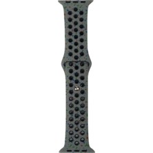 Watch 44MM Krd-02 Yeni Seri Suya Dayanıklı Delikli Renkli Silikon Kordon