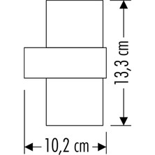 Cata 10W Bora LED Aplik