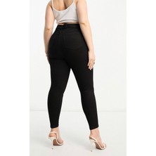 VivaJoy Modeadeniz Curve Siyah Büyük Kot Pantolon - Straight Jeans ( Plus Size )