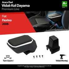 S-Dizayn Fiat Fiorino Kol Dayama Kolçak Abs Vidalı Gri 2008 Üzeri A+Kalite