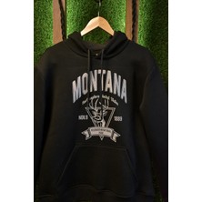 HGM Montana Özel Tasarım Kapşonlu Sweatshirt