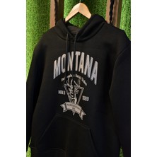 HGM Montana Özel Tasarım Kapşonlu Sweatshirt