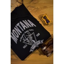 HGM Montana Özel Tasarım Kapşonlu Sweatshirt