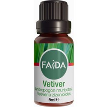 Faida Vetiver Yağı-Andropogon Muricatus- Vetiveria Zizanioides- 5 ml