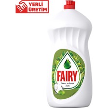 Fairy Fairy 1500 ml Sıvı Bulaşık Deterjanı Temiz ve Ferah Elma Kokulu