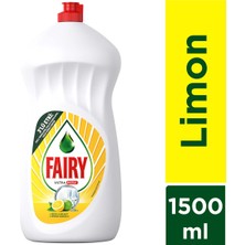 Fairy Temiz & Ferah Sıvı Bulaşık Deterjanı 1500 ml Limon Kokulu