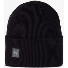 Buff Labs Buff Buff® Crossknıt Beanıe Solıd Black Bere