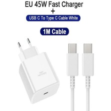 Ermer 45W Süper Hızlı Turbo Şarj Aleti Xiaomi Type-C To Type-C Redmi Android Qualcomm Quick Charge 5.0