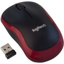Logıtech M185 Kablosuz Kırmızı Mouse 910-002237