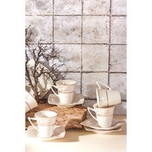Karaca Autumn 6 Kişilik Kahve Fincan Takımı 85 ml