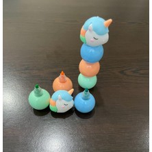 Rubenis 3 Renk Unıcorn Figürlü Mini Fosforlu Kalem Seti