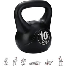 Ckspor 10 kg Kettlebell Çaydanlık Tipi Dambıl Ağırlık CKS204