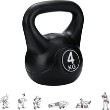 Ckspor 4 kg Kettlebell Çaydanlık Tipi Dambıl Ağırlık CKS201