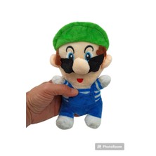 PopŞeker Süper Mario Oyuncakları Peluş Süper Mario ve Luigi Karakterleri 2 Karakter Bir Arada 20CM.