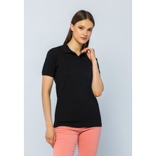 Basic & More Kadın Polo Yaka T-Shirt