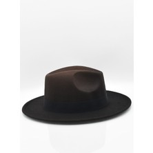 Erkek Multicolor Fötr Şapka Kahve Panama Hat