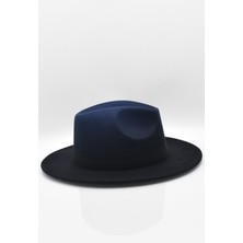 Erkek Multicolor Fötr Şapka Lacivert Panama Hat