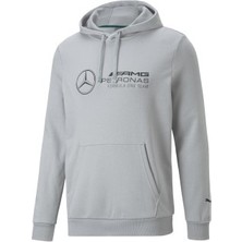 Puma Motorsport Mercedes Benz Mapf1 Ess Hoodıe Sweatshirt Gri 53743002
