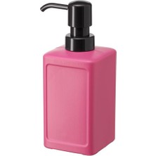 IKEA Tatlı Pembe Renk Sıvı Sabunluk Meridyendukkan 450 ml Pembe Renk Sabunluk, Sade