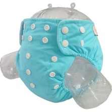 Bezhane Baby Ybb Yıkanabilir Bebek Bezi Cepli MAVI (3KG-12KG)