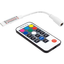 Eymoş LED Rgb Kontrol Devresi 12 Volt Rf Küçük Modüllü Uzak Mesafe Algılamalı (81)