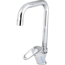 Elmina Armatür L Borulu Mutfak Bataryası Çeşmesi Musluğu