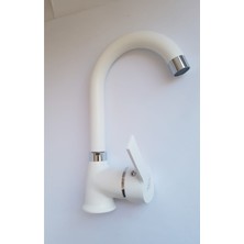 Elmina Armatür Lüx Beyaz Lavabo