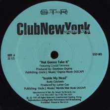 Club New York (Scene One) - Garage House Vinly Plak Alithestereo