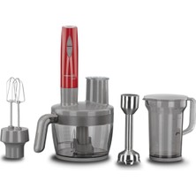 Korkmaz Vertex Multi Kırmızı Blender Set