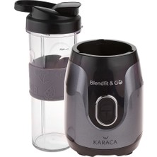 Karaca Blendfit Go Personal Kişisel Smoothie Blender Antrasit