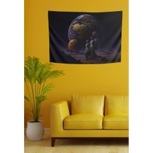 Vision Novas Astroloji Koç Burcu Özel Kadife Duvar Örtüsü Duvar Halısı Tapestry