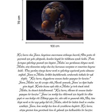 Vision Novas Astroloji Koç Burcu Özel Kadife Duvar Örtüsü Duvar Halısı Tapestry