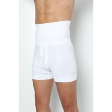 Turkuaz Home Erkek Duble Boxer Korse ,erkek Yüksek Bel Korsa ,erkek Sıkılaştırıcı2 Katlı Boxer