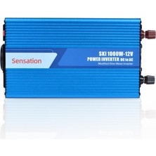 Sensation 1000W Watt Modifiye Snüs Invertör 12V / 220V Çevirici Inverter