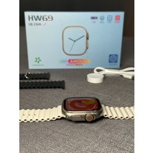 Wearfit Pro HW69 Ultra 2 Watch 8 2.10INÇ Full Amoled Chatgpt Yapay Zeka Destekli Çift Kordonlu Akıllı Saat