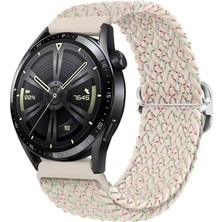 Quse Xiaomi Redmi Watch 3 Active Uyumlu Ayarlanabilir Tokalı Örgü Kordon Multin Starlight